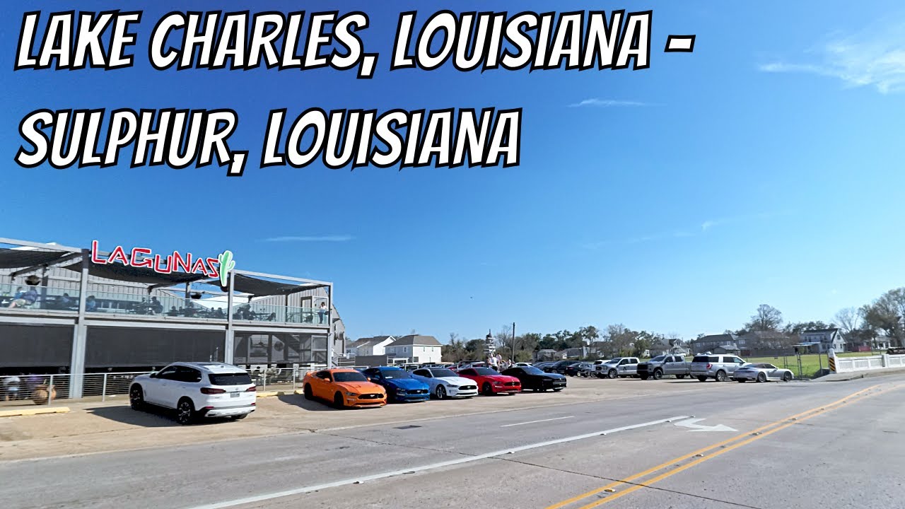 Lake Charles, Louisiana to Sulphur, Louisiana! Drive with me in Louisiana!