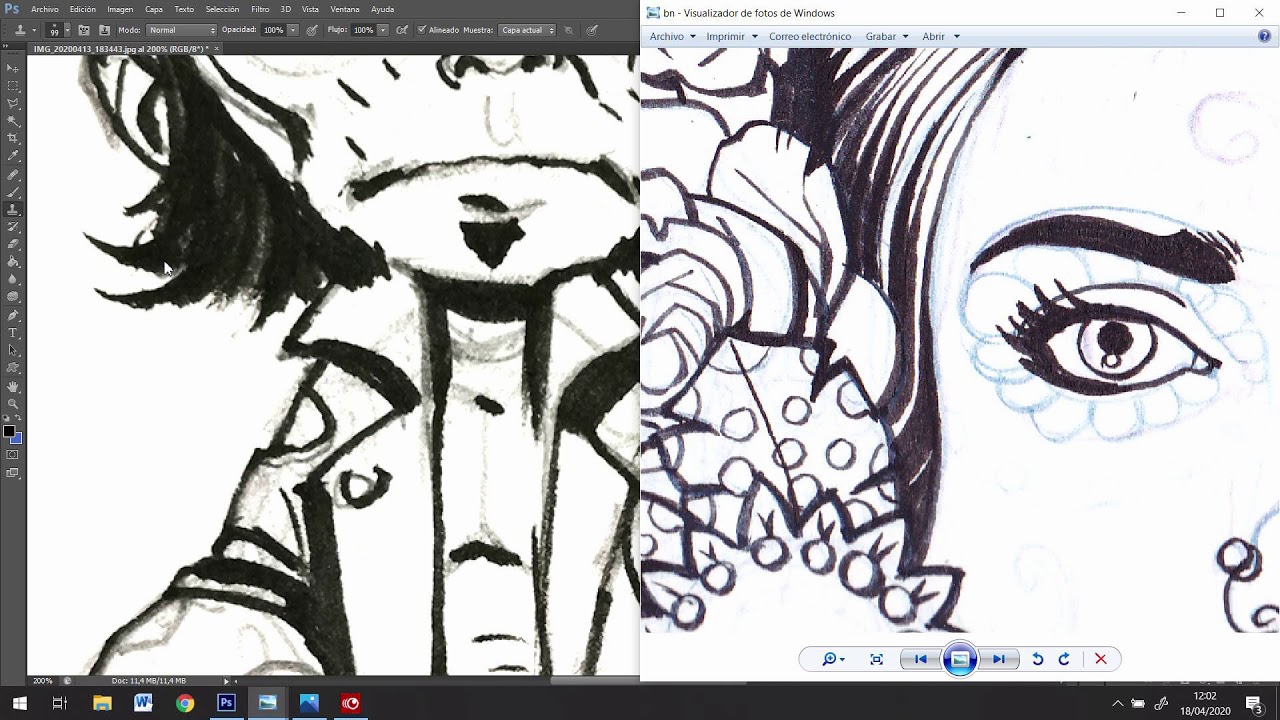 photoshop 3 CÓMO VECTORIZAR UN DIBUJO