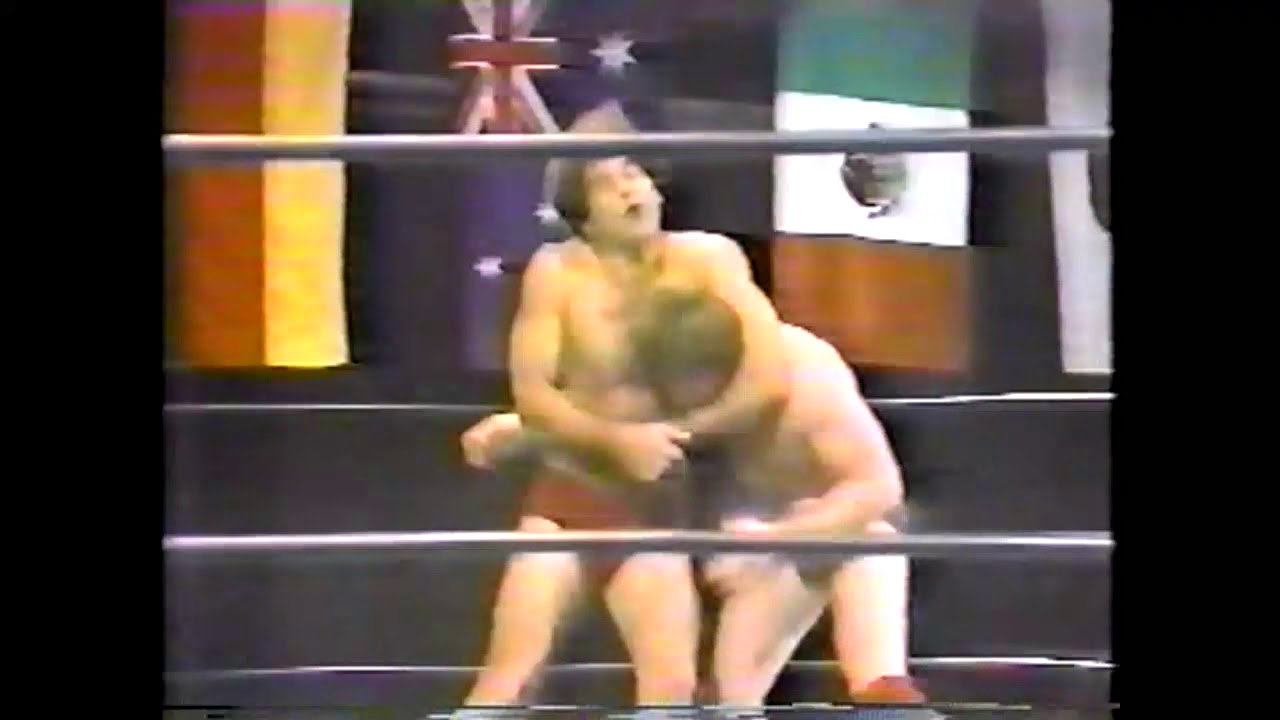Roddy Piper vs Jack Brisco Mid Atlantic Studio