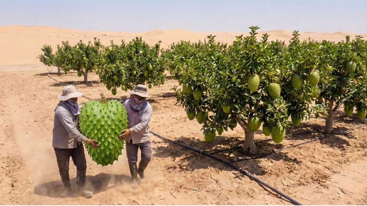 ¿Qué pasaría si se cultivara guanábana en el desierto Los resultados podrían impactar a millones