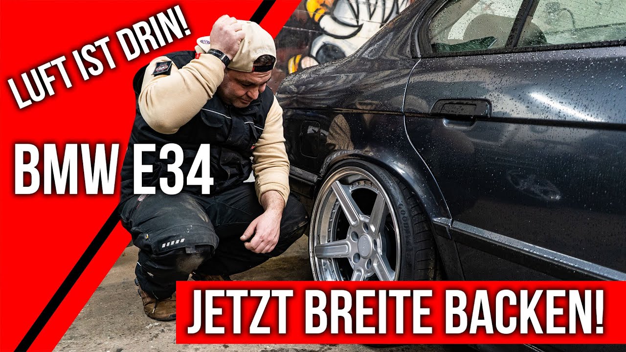 LEVELLA | BMW E34 | Luft ist drin! - Jetzt breite Backen!