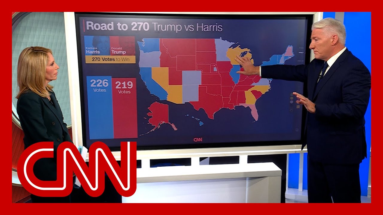 John King breaks down the 2024 race before Election Day