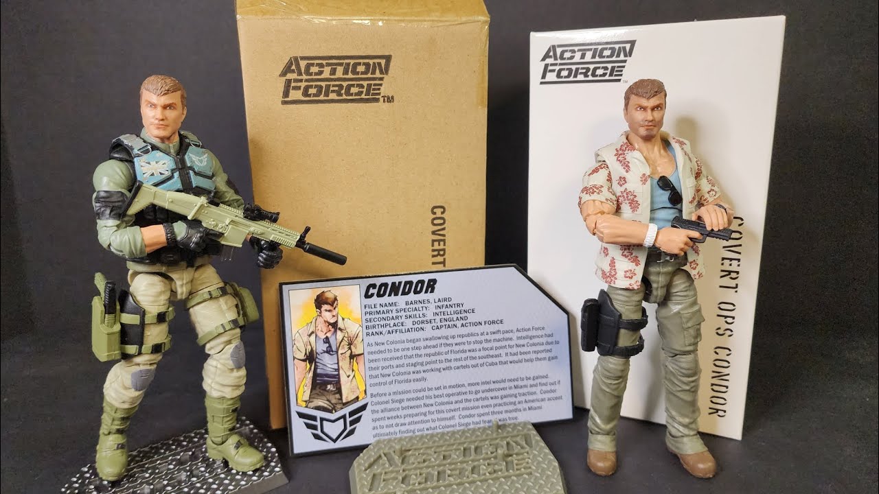 Valaverse Action Force Mail Away Covert Ops Condor