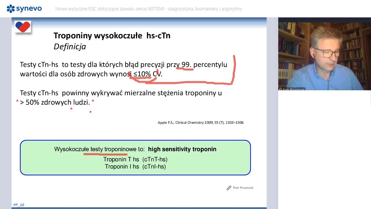 Nowe wytyczne ESC dotyczące zawału serca NSTEMI - diagnostyka, biomarkery i algortytmy