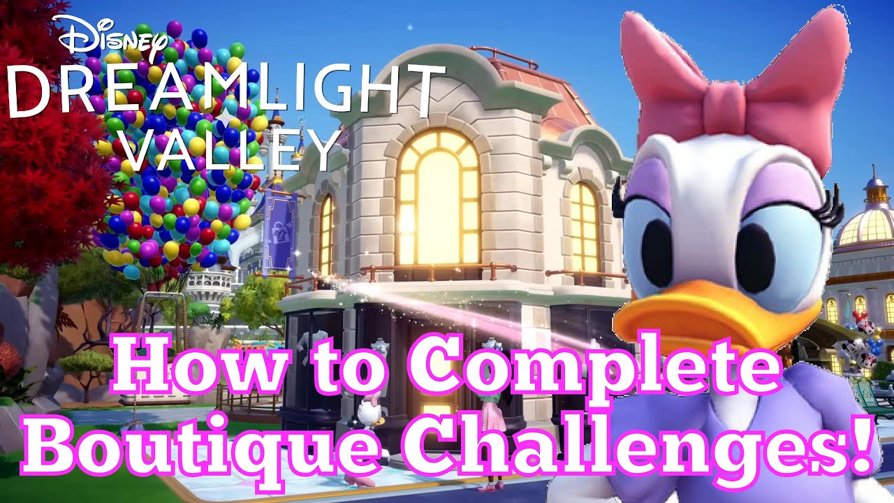 How to Complete Daisy Duck’s Boutique Challenges in Disney Dreamlight Valley!
