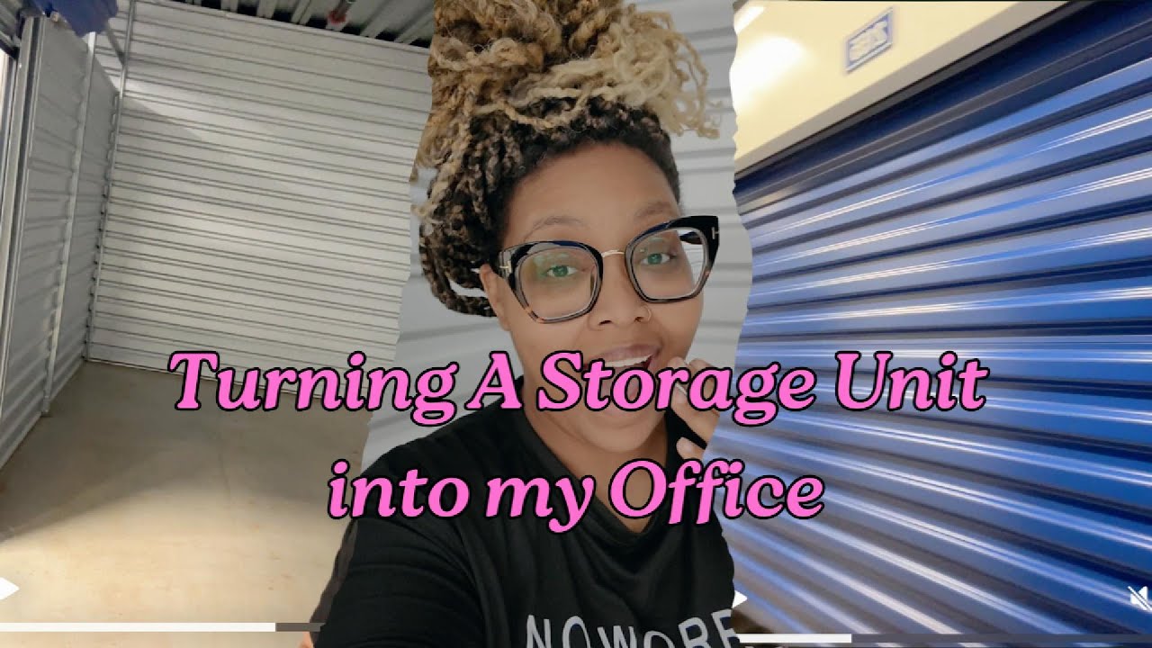 Turning A Storage Unit Into My Office 2025| Office Tour| Storage Unit For Self Defense Business PT 1