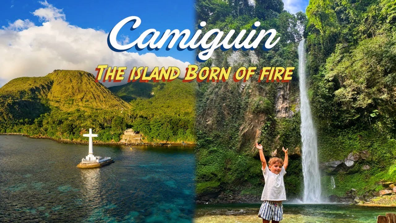 🇵🇭 CAMIGUIN ISLAND  . The island Born of fire 🌋 Paradise  exists in the Philippines🏝 💚 Part 1. 4K