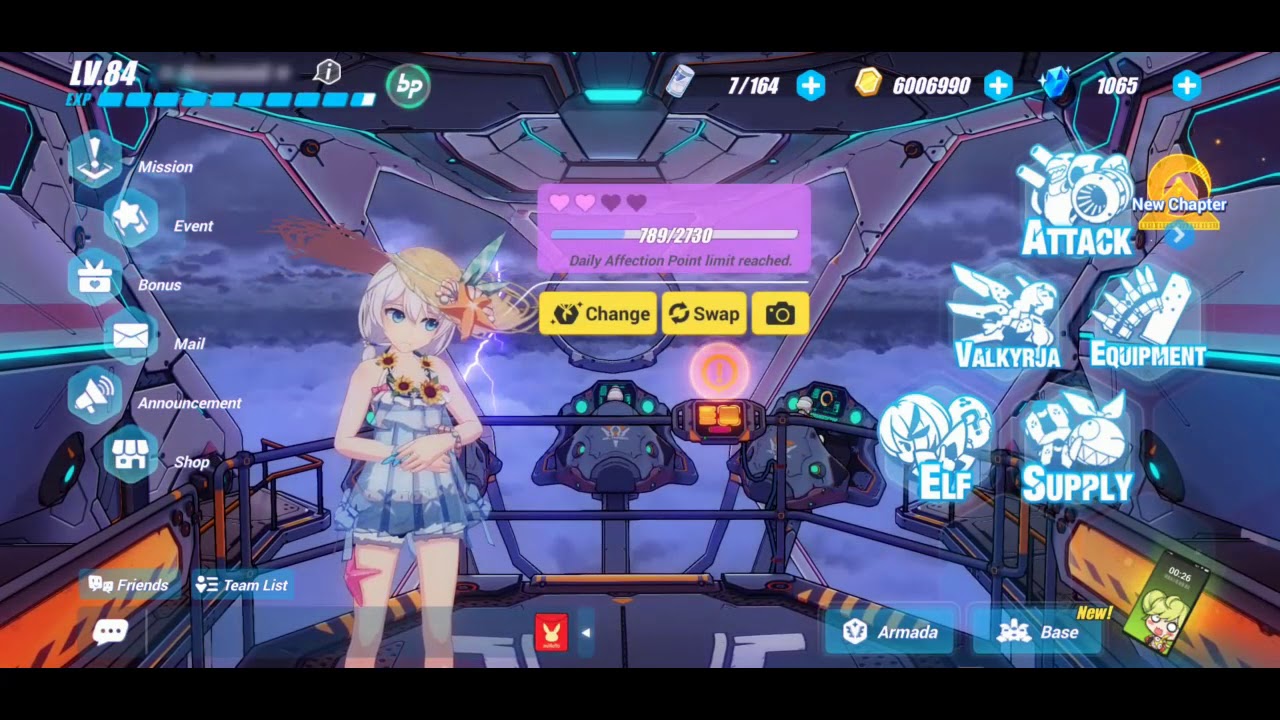 Honkai Impact 3rd - Theresa touch affection 1-4 Subtitle (ID/ENG)