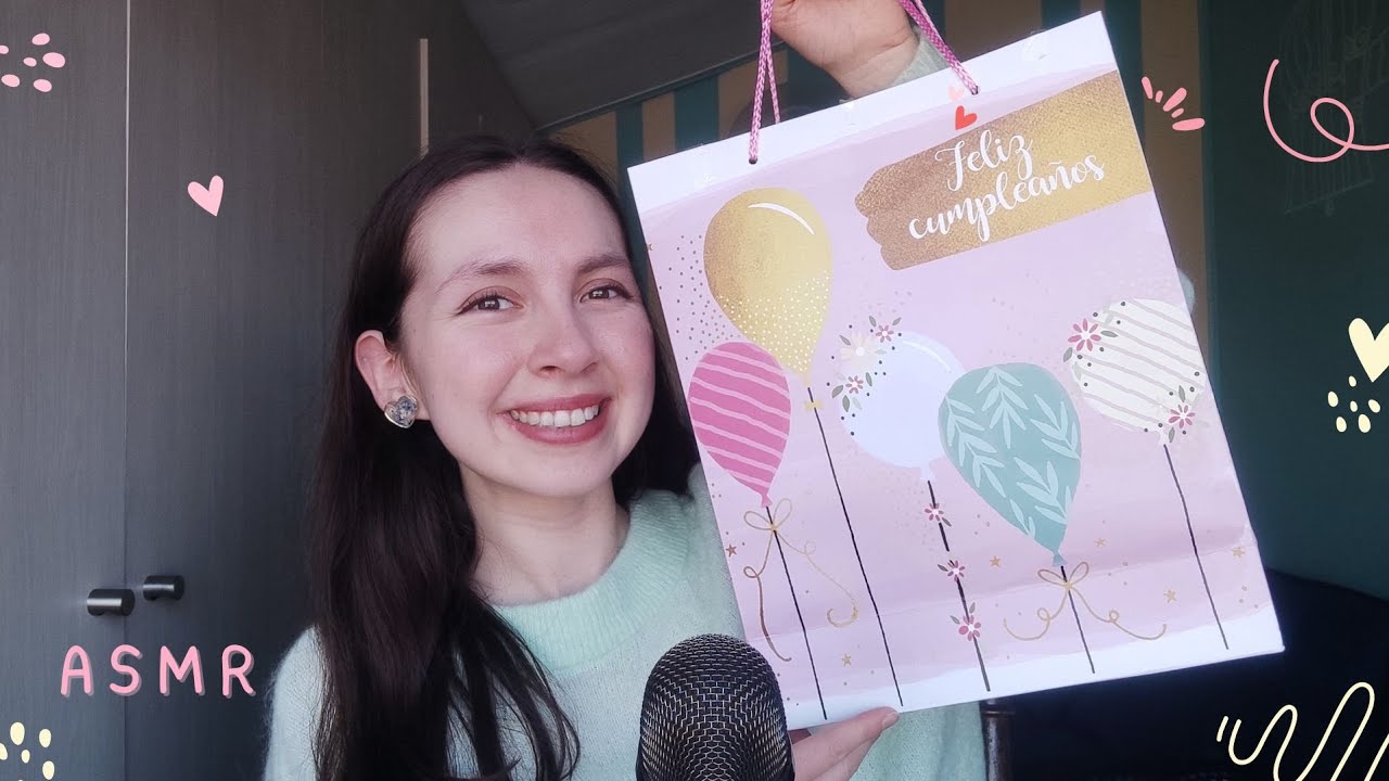 Te muestro mis regalitos de cumpleaños 🥳💝 | ASMR