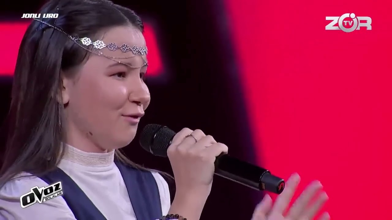 WOW!! 13 year old Uzbekistan girl sings 