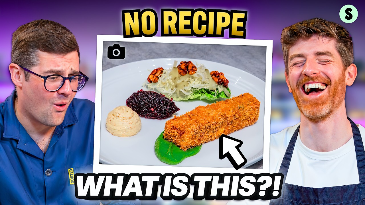 Chefs Try to Recreate This Dish From ONE Photo