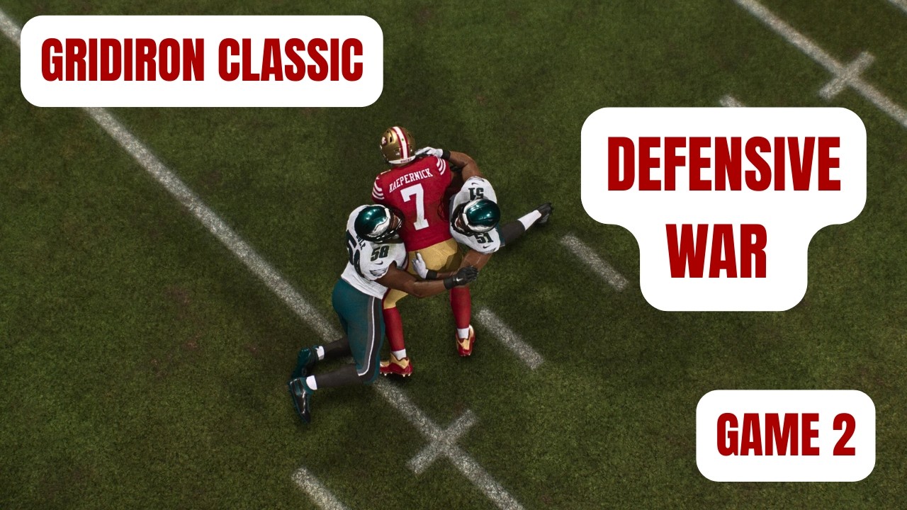GridIron Classic: Vick Ends It! | Eagles vs 49ers Game 2 (Series Finale)