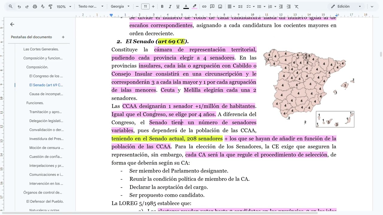 PG. Tema 7  Las Cortes Generales  Composición y funciones  Órganos de control dependientes de las...