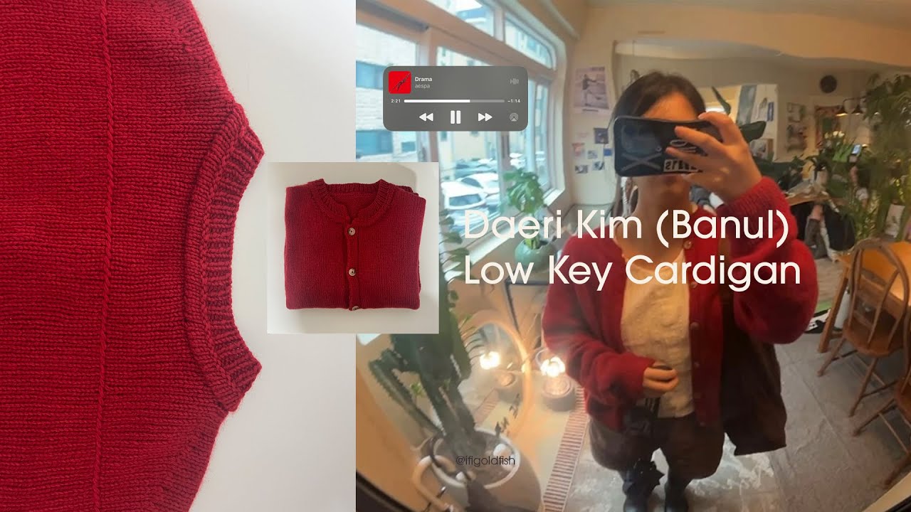 knitting • 기다리던 가을🍁🍂 • 로우키 가디건 by. 바늘이야기