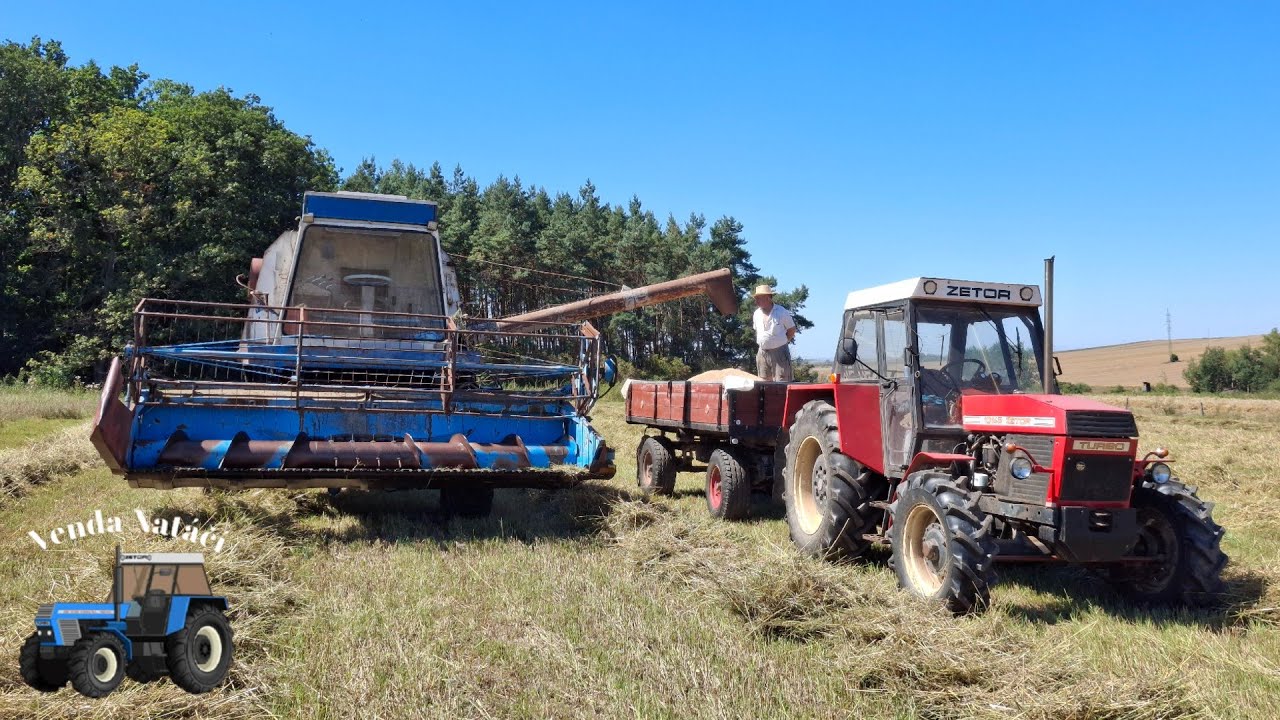 Fortschritt E512 / sekání pšenice / cabview