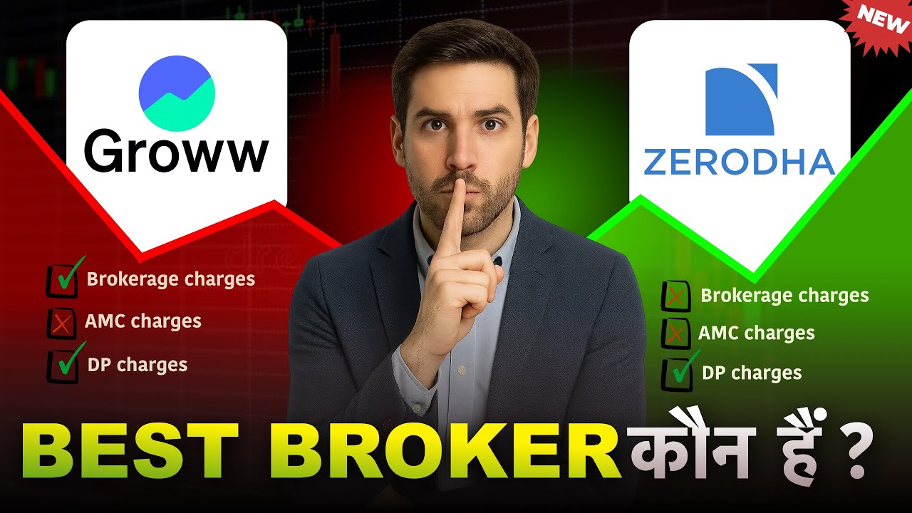Zerodha vs Groww 2026: Don&rsquo;t Pick Wrong Broker (full comparison)