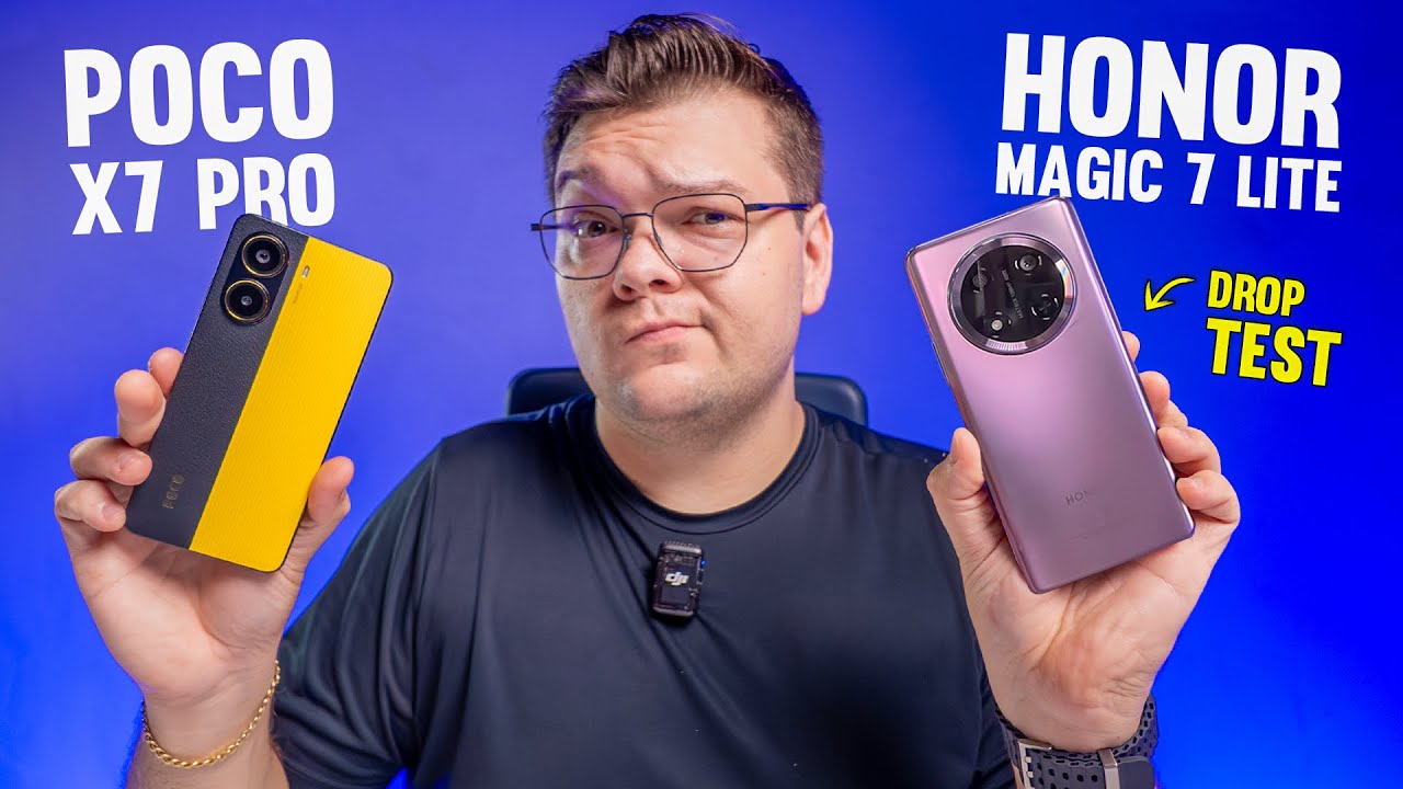 HONOR Magic7 Lite vs POCO X7 PRO! Comparativo