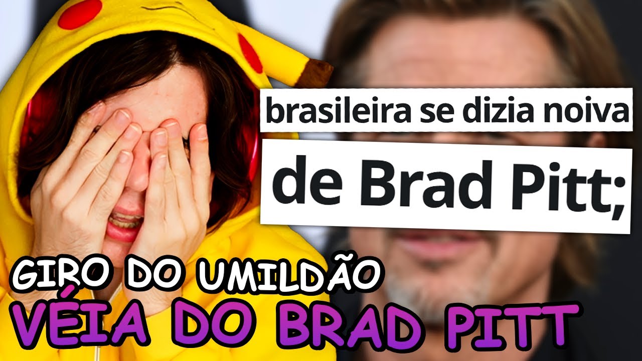 ELA ACHOU QUE ERA CASADA COM BRAD PITT