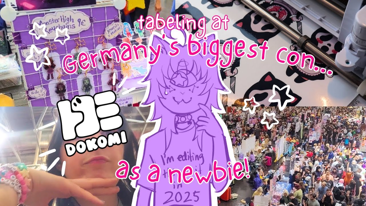 Tabeling at DOKOMI as an Artist Alley Newbie [Dokomi 2024]