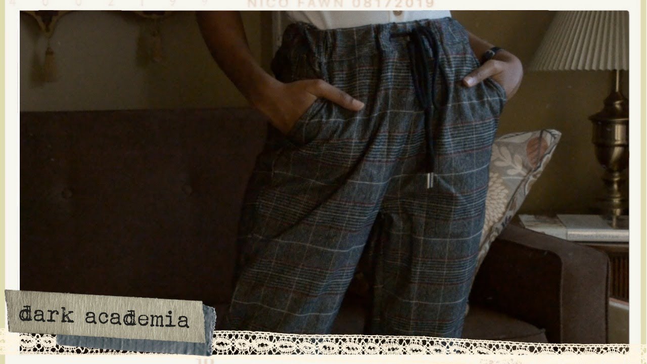 dark academia lookbook