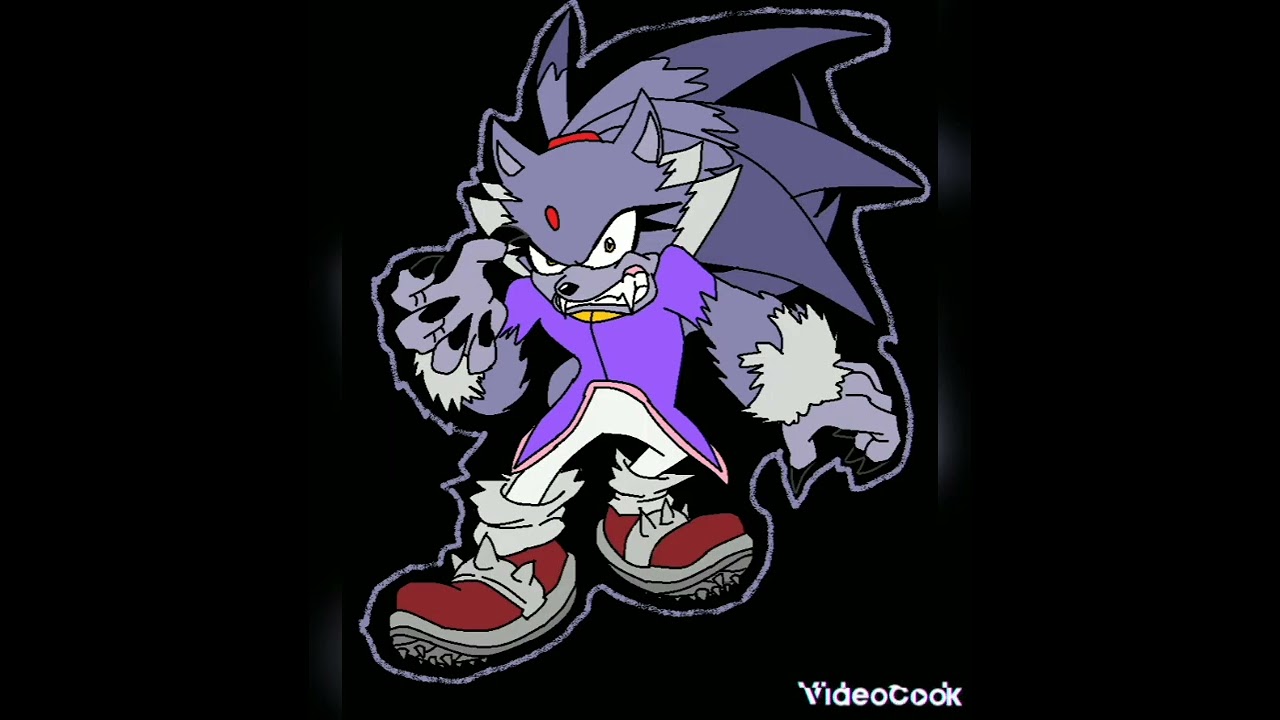 Sonic Tails Knuckles Amy Shadow Blaze Silver y Ruoge Version Lobo