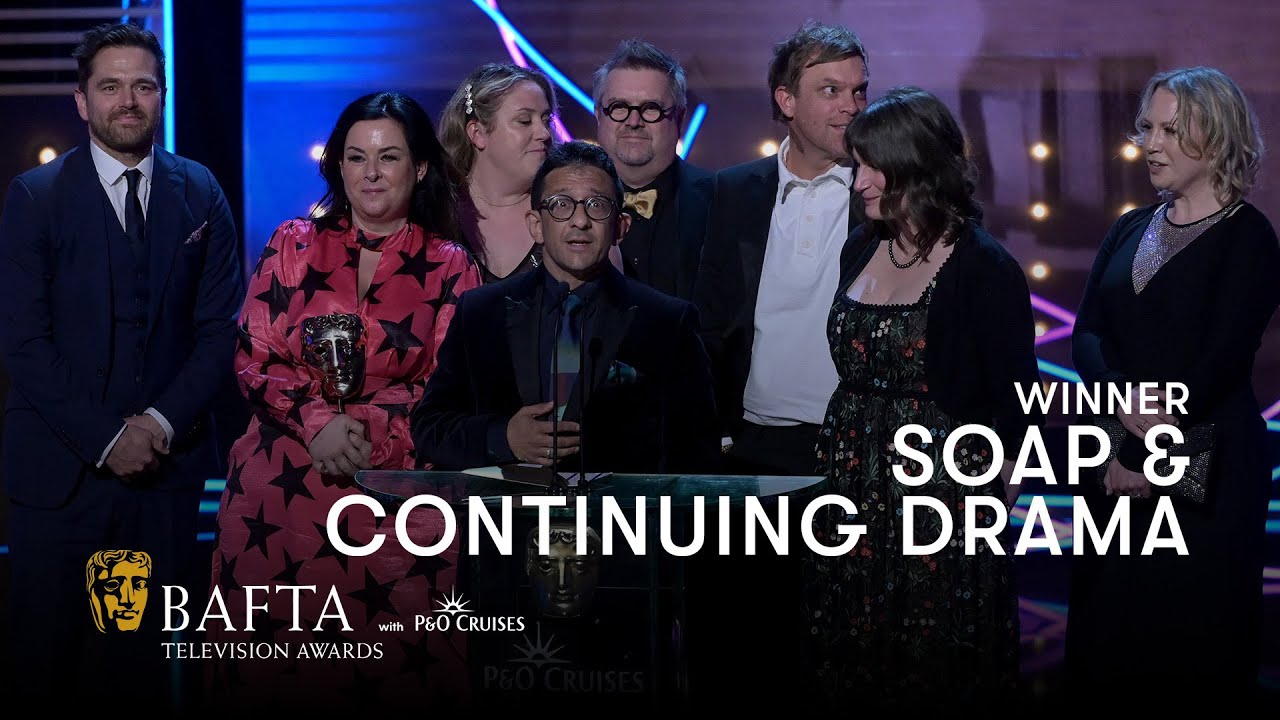 Casualty wins Soap and Continuing Drama | BAFTA TV Awards 2023