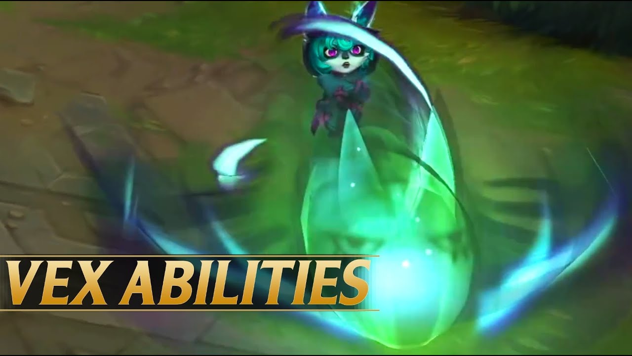 VEX ABILITIES Gameplay Explained - New Champion - League of Legends