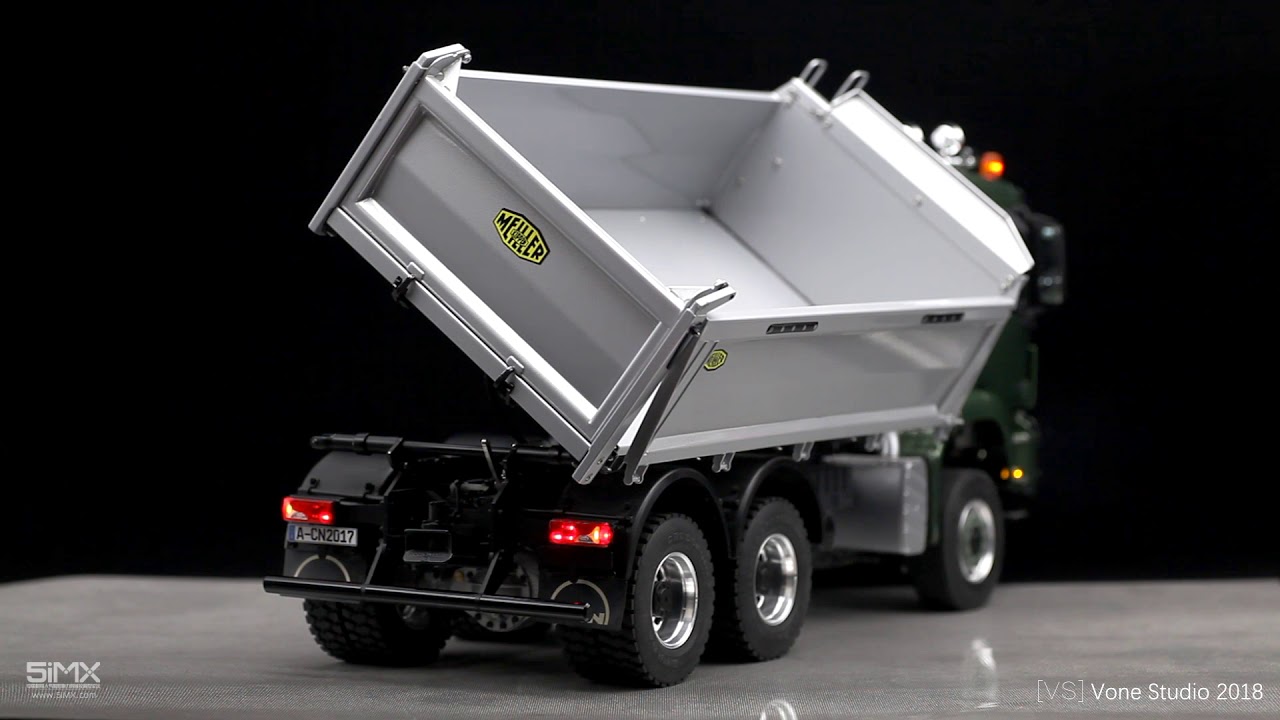 ScaleART MAN 3 way tipper operation