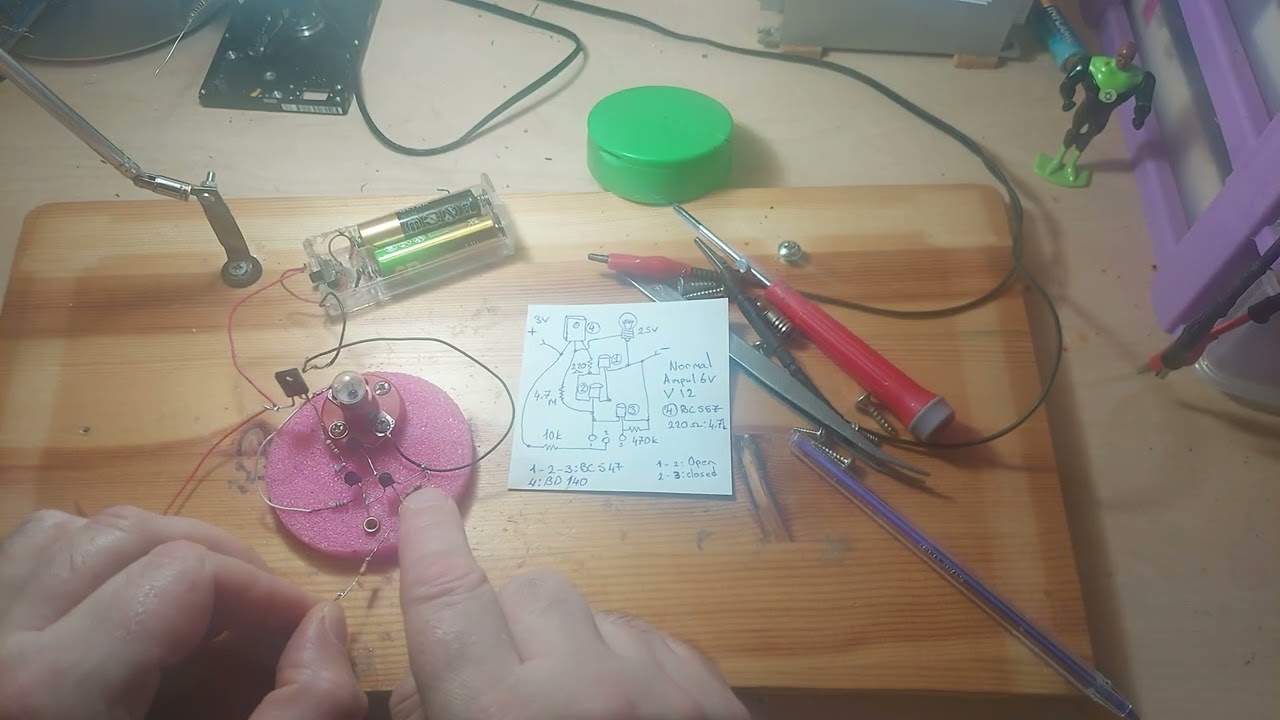 open closed touch lamp 3v.