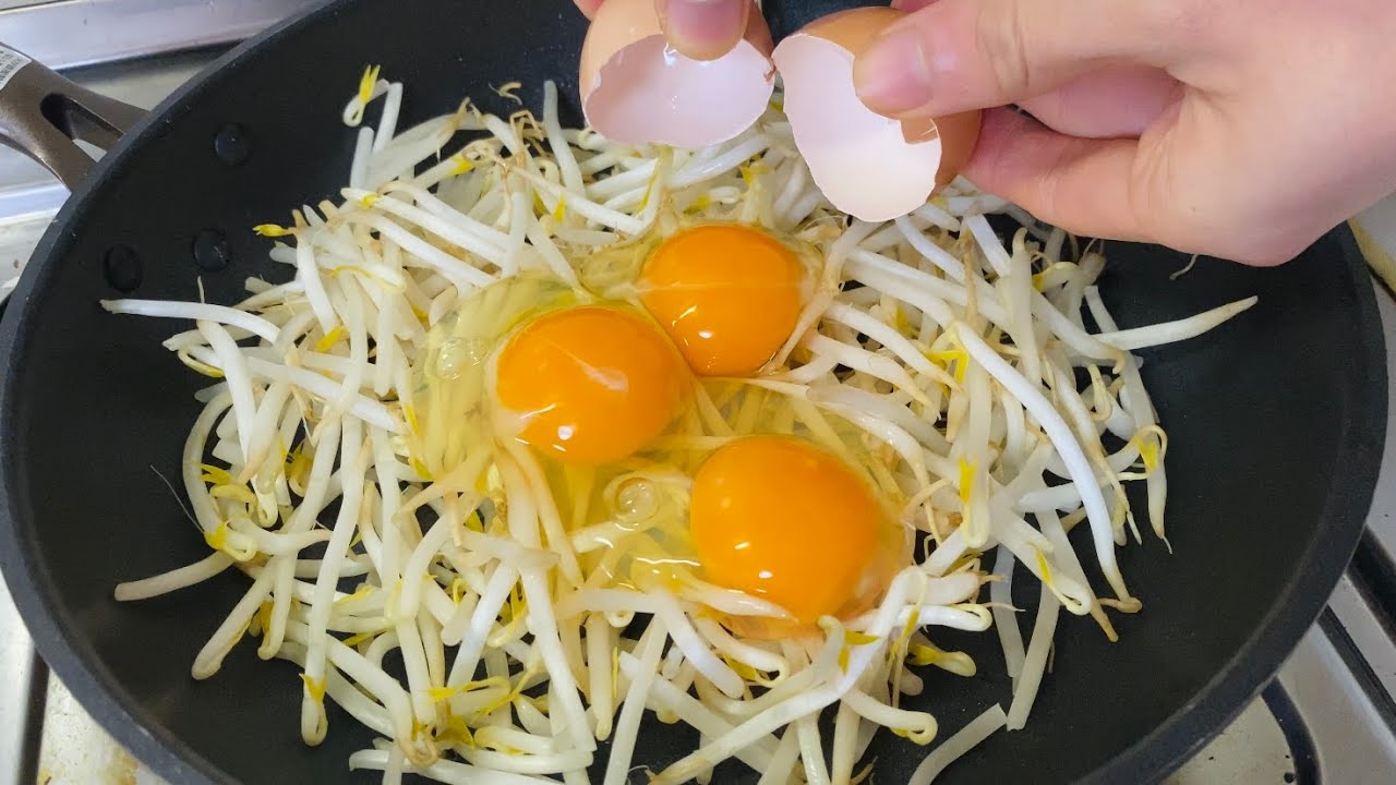 Do you still have bean sprouts and eggs at home? They’re delicious and cheap! I eat them every week