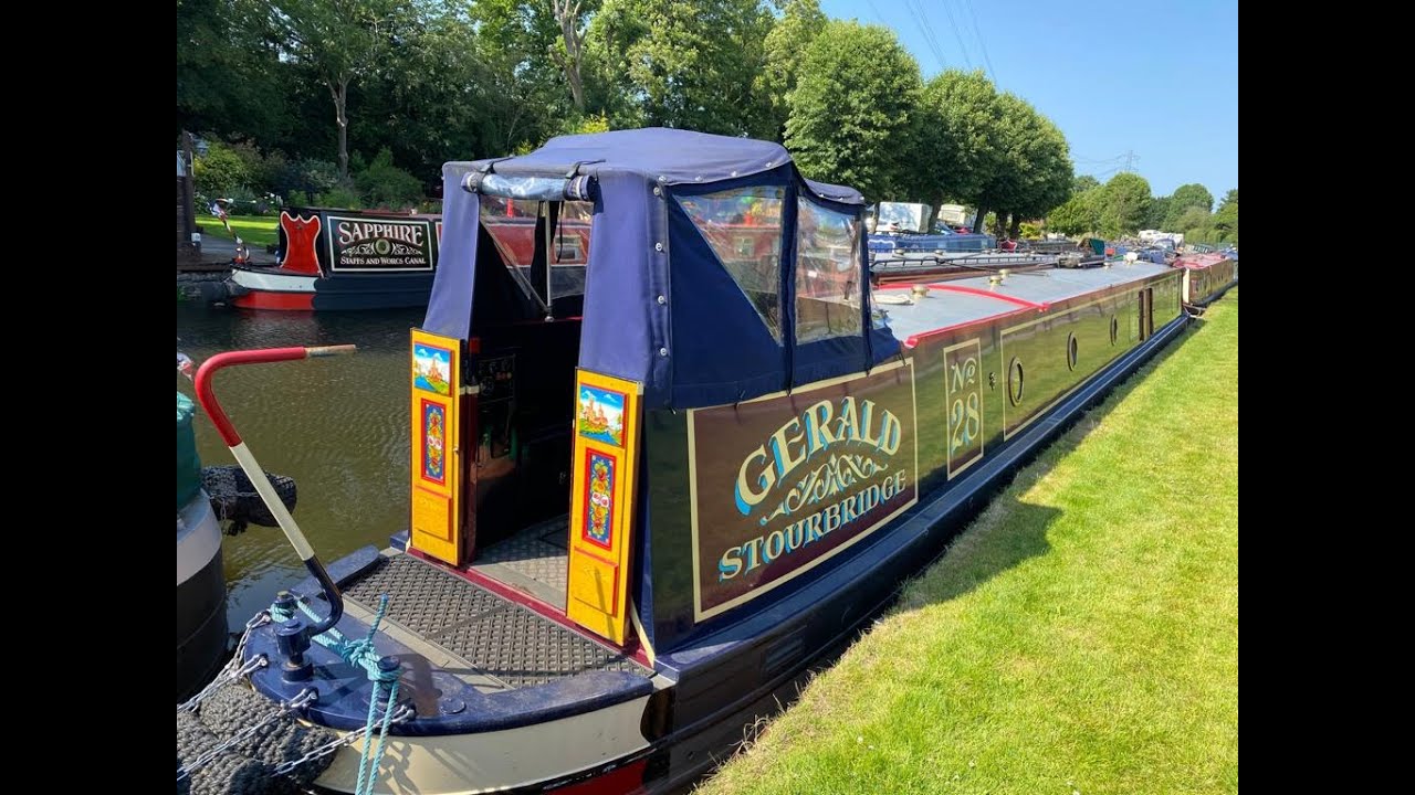 *SOLD* Gerald No 28 - 70' Semi Trad Narrowboat for sale at Ashwood Marina