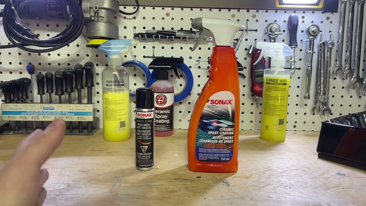 Sonax Ceramic Spray Coating - Polymer Net Shield in a spray bottle?
