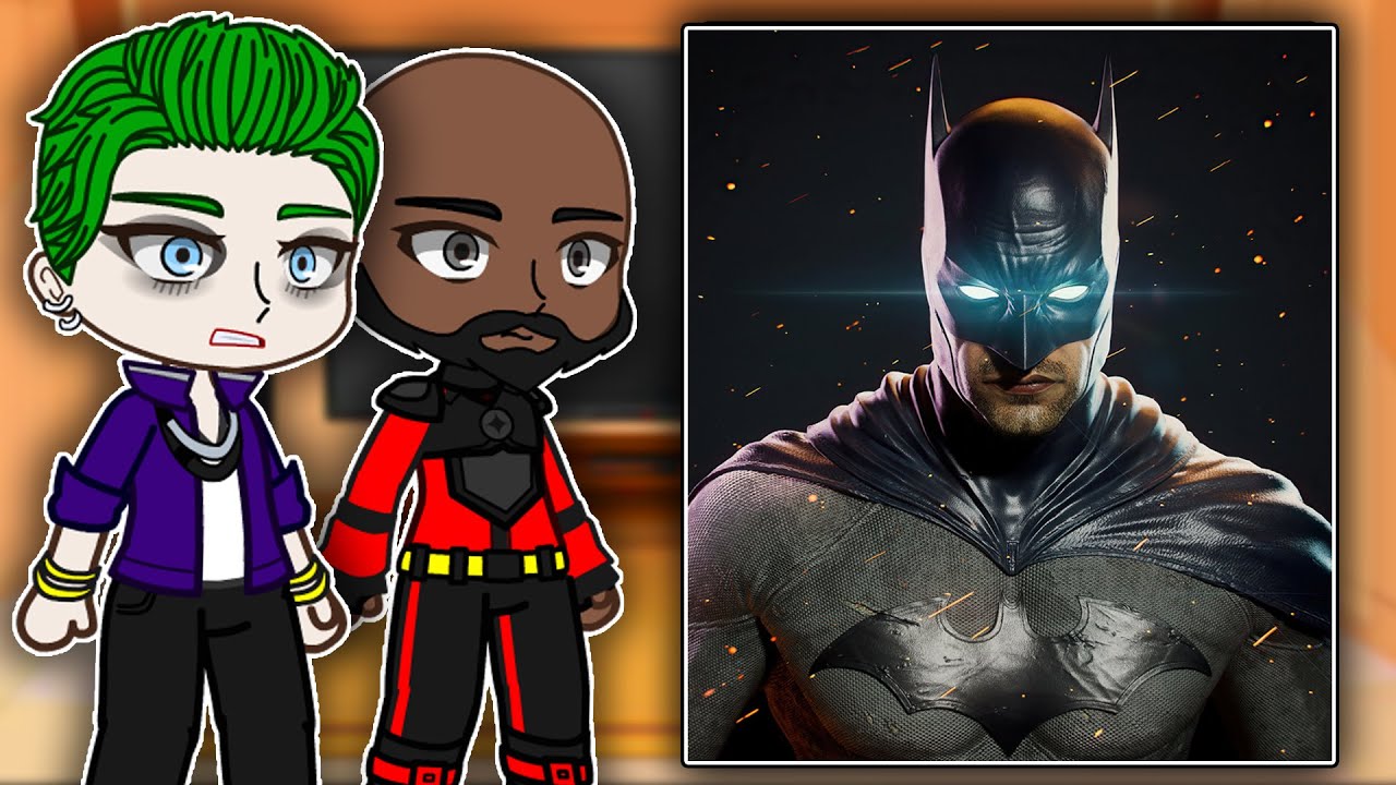 Suicide Squad React To Batman | Bruce Wayne | Gacha react
