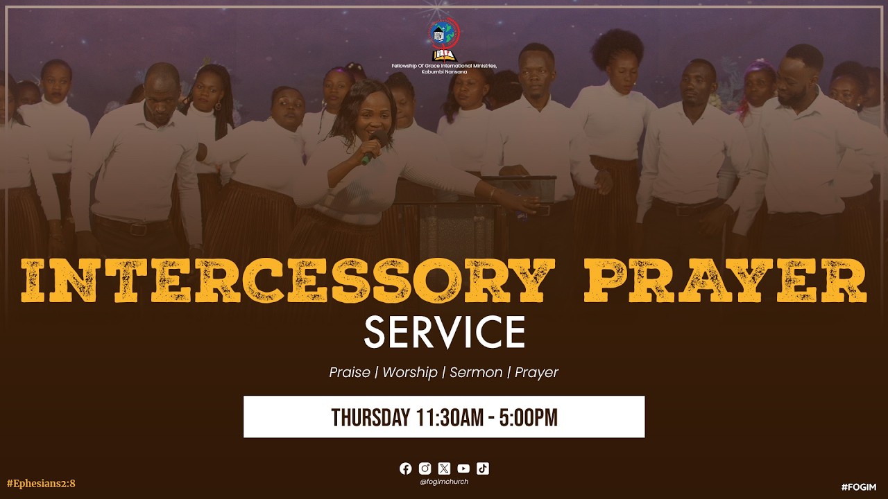 THURSDAY INTERCESSORY PRAYERS | 26TH FEB 2026 | FOGIM
