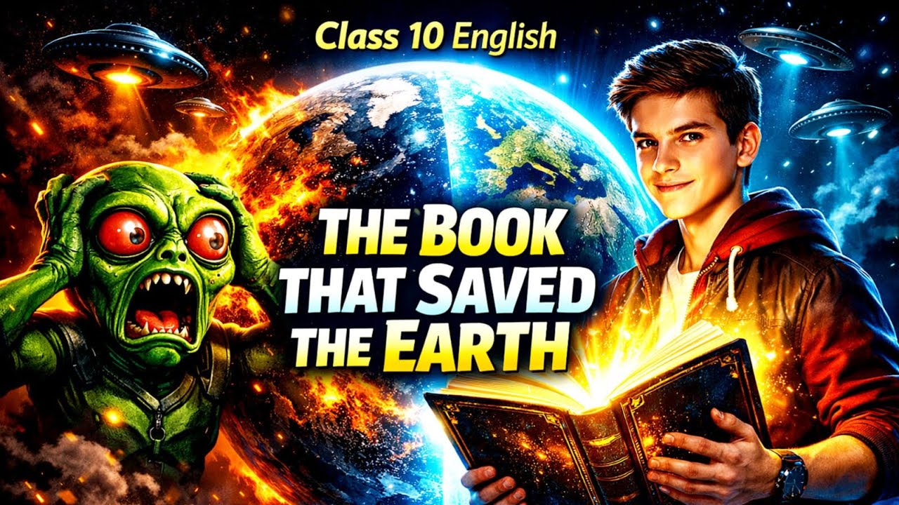 The Book That Saved the Earth | Class 10 English | Full Explanation