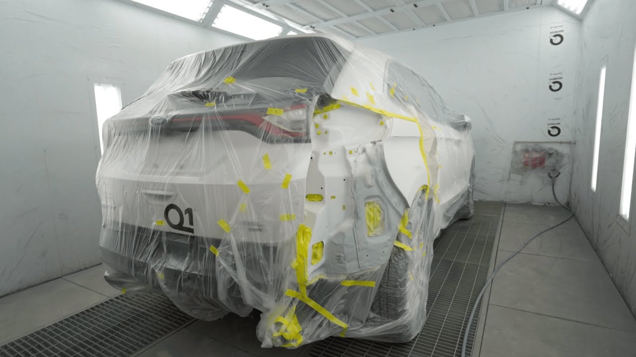 Ford Edge. Дефектування, рихтовка та фарбування