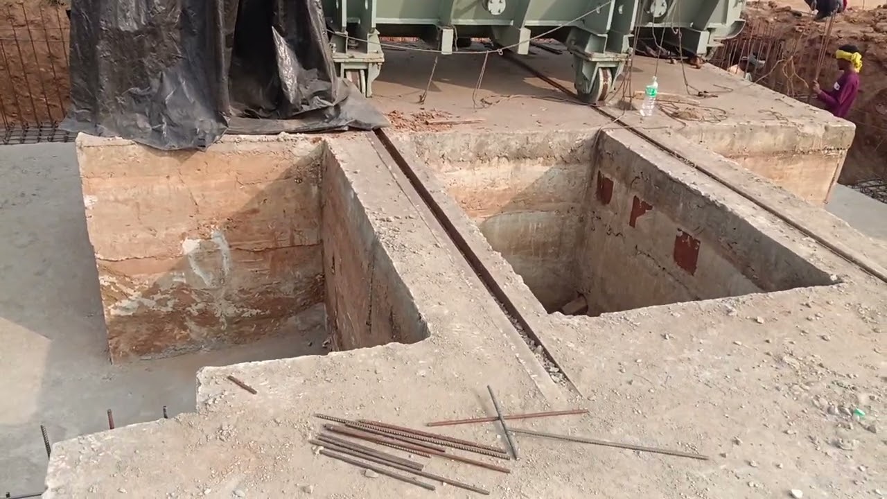 80 MVA PTR periferic wall and sump pit steel bending work isprakar se kiya jata hai dekhiye 