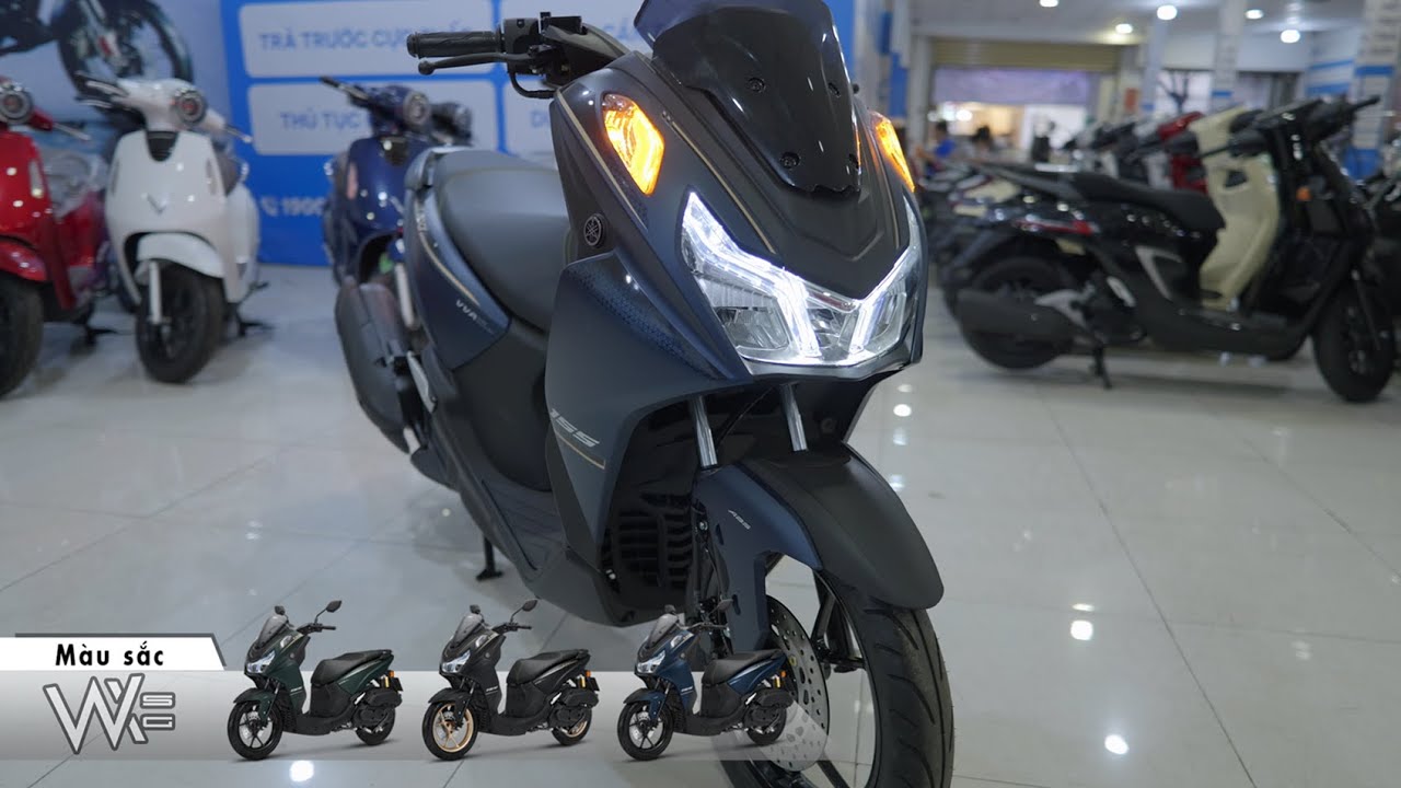 Yamaha LEXI 155 VVA ABS | Matte Blue | Walkaround
