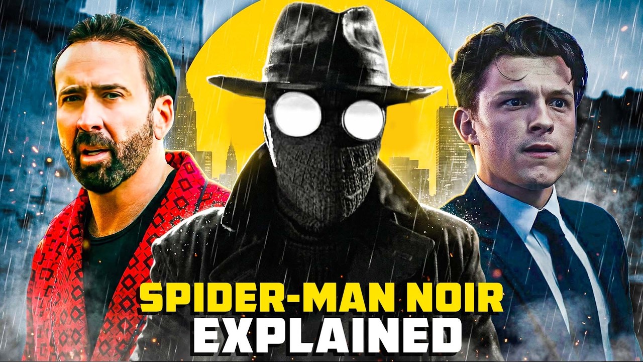 Spider-Man Noir Explained | Who Is Spider-Man Noir? Origin, Spider-Verse & New Series