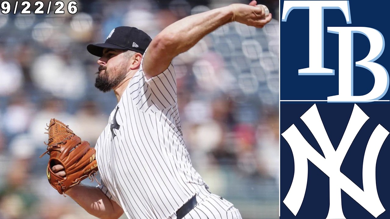 New York Yankees Highlights: vs Tampa Bay Rays | 9/22/26 (Game 1)