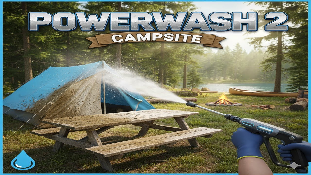 PowerWash Simulator 2 | PART #3 No Commentary Gameplay (Campsite Chaos Cleanup!)