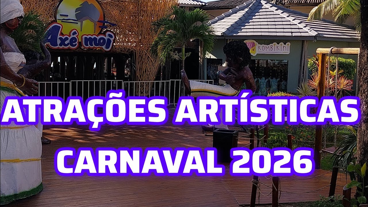 🍺CARNAPORTO. ATRAÇÕES ARTÍSTICAS. CARNAVAL 2026, EM PORTO SEGURO-BAHIA. 