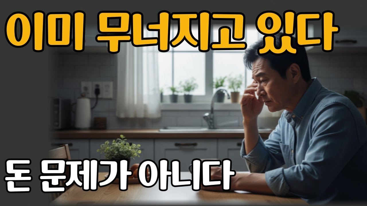 은퇴 후, 가장 먼저 무너지는 건 돈이 아닙니다