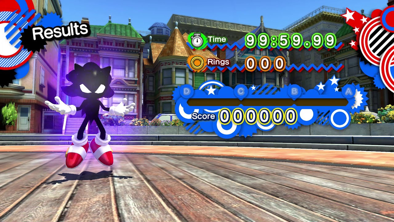 Sonic Generations Dark Sonic Mod Gameplay