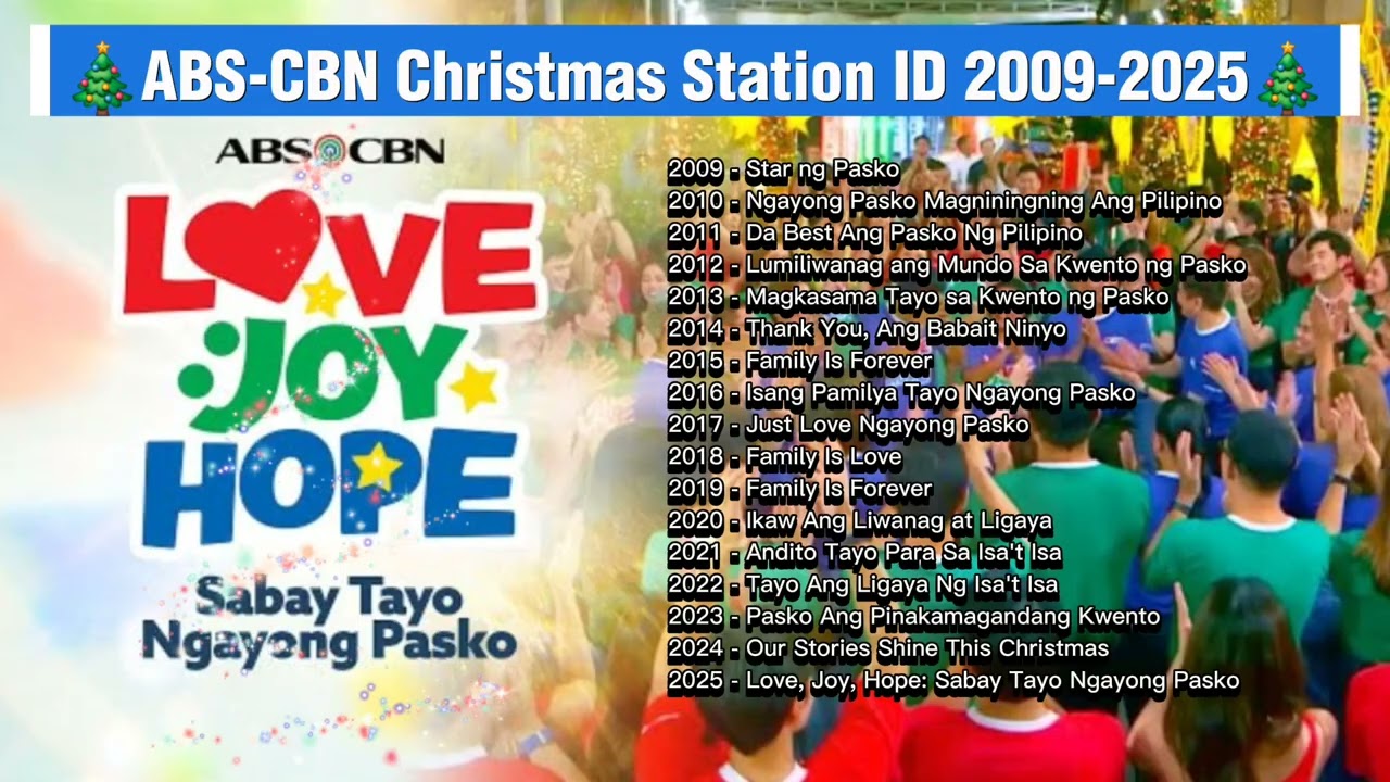 ABS-CBN Christmas Station ID 2025 #abscbn #christmasstationid #christmassongs #christmas 