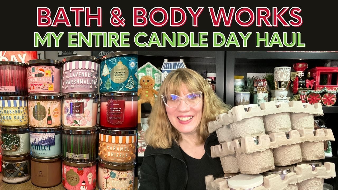 Bath & Body Works My Entire CANDLE DAY Haul!
