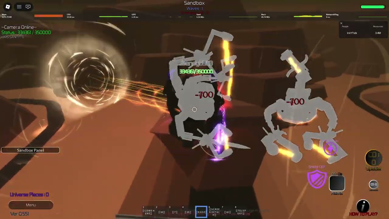 ALL PARTNERS VS RANDOM BOSSES IN TCU (Toilet Collapsed Universe) Sliming out entrapper 10 times btw