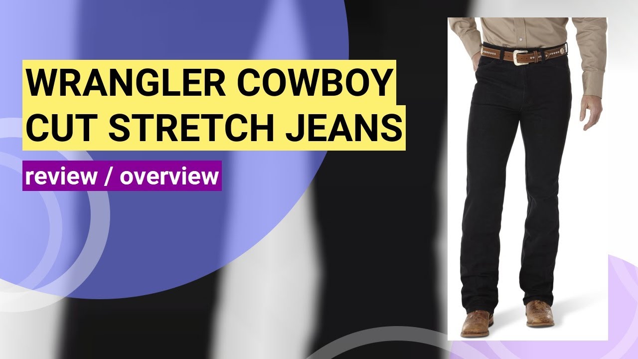 Wrangler Cowboy Cut Stretch Slim Fit Boot Cut Jeans Review