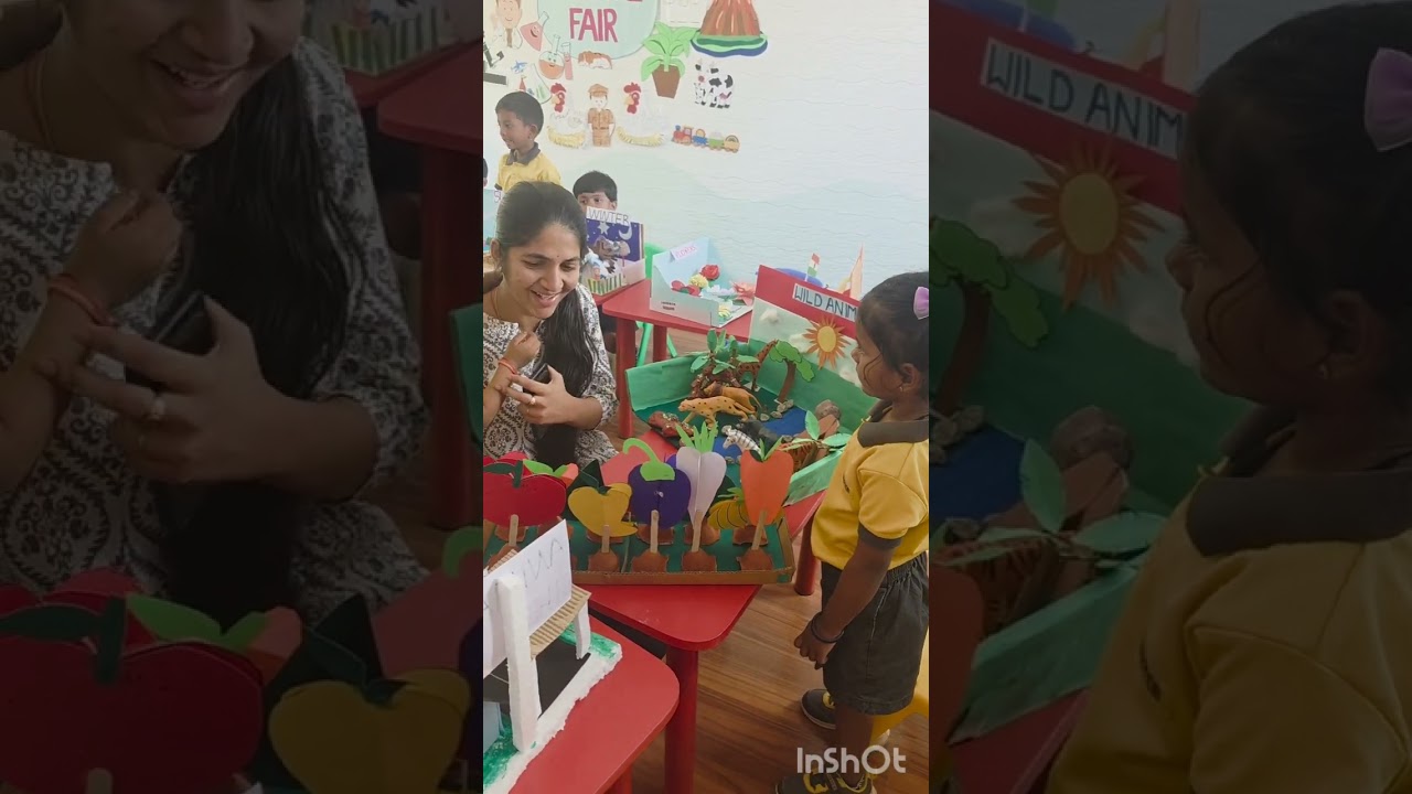 Science fair at Kidzee Rajanukunte 