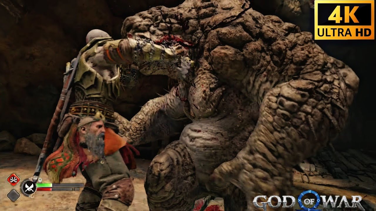 NEW BOSS FIGHT KRATOS VS BIG LIZARD | GOD OF WAR RAGNAR&Ouml;K